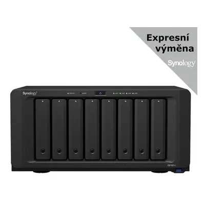 Synology DS1821+ 8x SATA, 4GB RAM, 2x M.2, 4x USB3.0, 2x eSATA, 4x Gb LAN, 1x PCIe, DS1821+