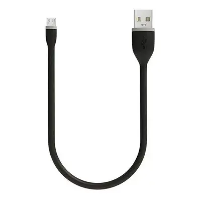 Satechi kábel Flexible USB to Micro USB 0.25m - Black