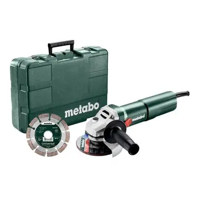 Metabo W 1100-125 Set Úhlová bruska