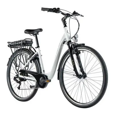 Leader Fox E-BIKE 28" PARK CITY 18"-2, WHITE (rear motor), vel. 18"