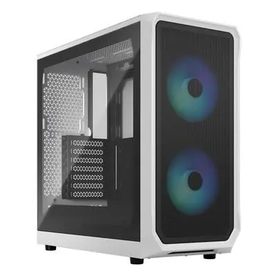 Fractal Design Focus 2 RGB White TG Clear Tint, FD-C-FOC2A-04