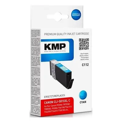 KMP Canon CLI-581C XXL - kompatibilní