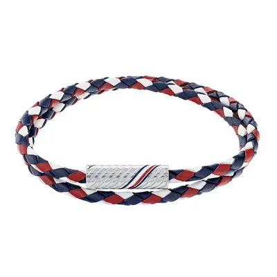 Tommy Hilfiger Stylový dvojitý kožený náramek 2790472