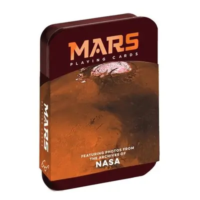 Chronicle Books Vesmírné hrací karty Mars