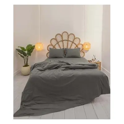 L'essentiel Maison Single Quilt Cover Set Calmo - Grey