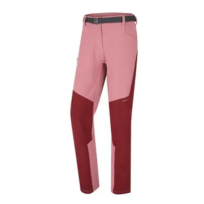 Husky Dámské outdoor kalhoty Keiry L bordo/pink M