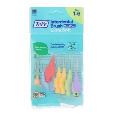 TePe Mezizubní kartáčky Interdental Brush Extra Soft, 8, mix, velikostí