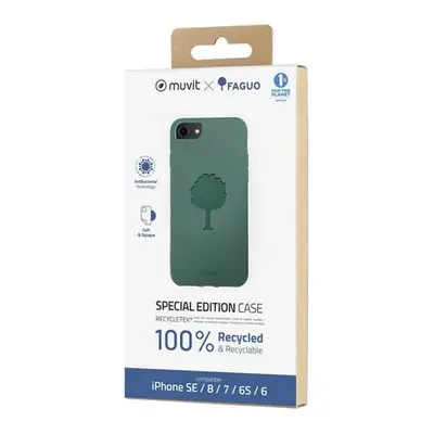 MUVIT Recycletek Faguo iPhone 7/8/SE 2020,Eucalypt