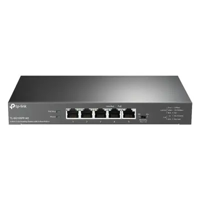 Switch TP-Link TL-SG105PP-M2 1x 2,5GLAN, 4x 2,5GLAN s PoE++, 123W, TL-SG105PP-M2