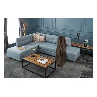 Atelier del Sofa Corner Sofa-Bed Manama Corner Sofa Bed Left - Light Blue