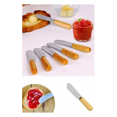 Hermia Butter Knife Set (6 Pieces) C-MG-AH4806-Y Multicolor