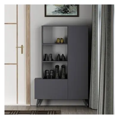 Hanah Home Shoe Cabinet Agostina Shoes - Anthracite