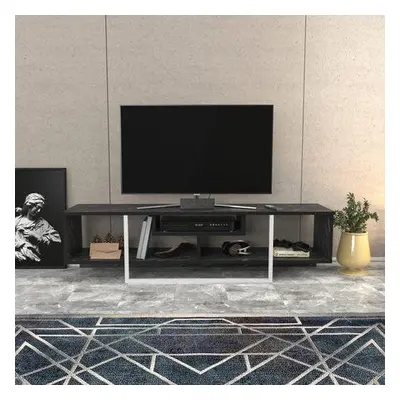 Hanah Home TV Stand Asal 150 - Black, White BlackWhite