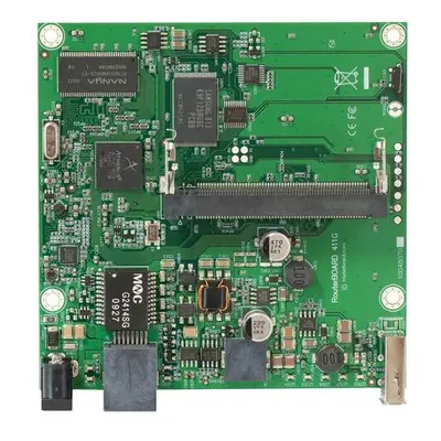 Mikrotik RouterBoard RB411GL 32MB RAM, 680 MHz, 1x miniPCI, 1x LAN, vč. L4, RB411GL