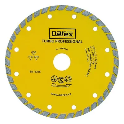 Diamantový kotouč Narex TURBO PROFESSIONAL 150 mm