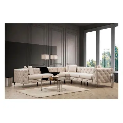 Atelier del Sofa Corner Sofa Como Right - Ecru