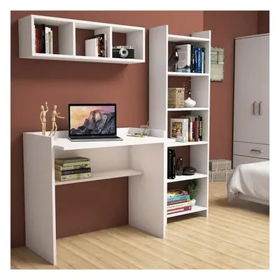 Hanah Home Study Desk & Bookshelf Matilda