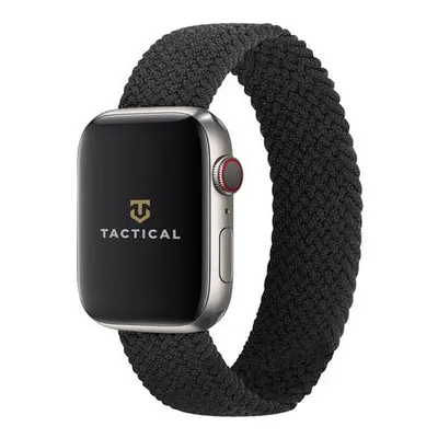 Tactical 784 Pletený Převlékací Řemínek pro iWatch 1/2/3/4/5/6/SE 42/44mm vel. XL Black