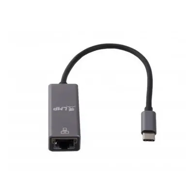 LMP adaptér USB-C to Gigabit Ethertnet - Space Gray Aluminium