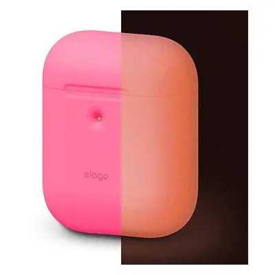 Elago Airpods 2 Silicone Case - Neon Hot Pink