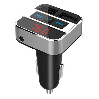 Solight BT02 FM transmitter s bluetooth připojením do auta, 2x USB + handsfree, BT02