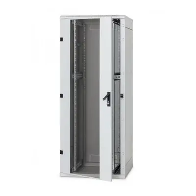 Rack Triton 19'' stojanový 22U/800x600 prosklené dveře, šedý, RMA-22-A86-CAX-N1