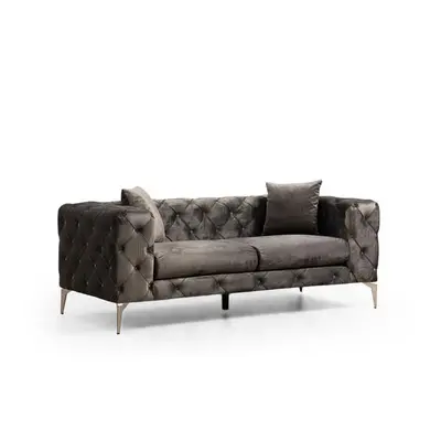 Atelier del Sofa 2-Seat Sofa Como 2 Seater Anthracite