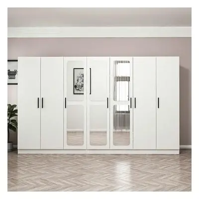 Hanah Home Wardrobe Kale - 3823 White