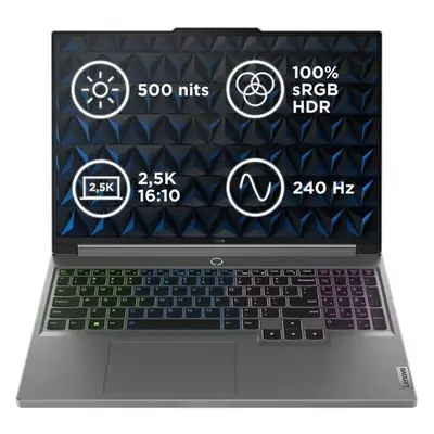 Lenovo Legion PRO 5 Core i7-14700HX/32GB/SSD 1TB/16"/WQXGA/IPS/240Hz/500nitů/RTX4070 8GB/WIN11