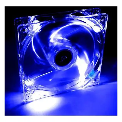 Akyga Ventilátor 12cm LED modrý, AW-12A-BL