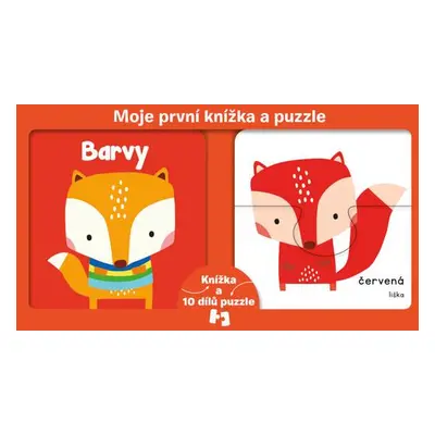 Moje první knížka a puzzle Barvy