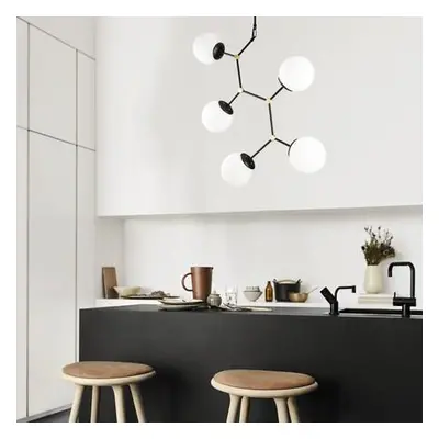 Opviq Chandelier Damar - 6311 BlackWhite