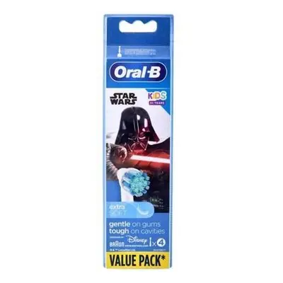 Oral-B náhradní hlavice pro oscilační kartáčky Kids Star Wars, 4 kusy