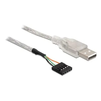 Delock 83078 kabel USB 2.0-A samec na pinový konektor