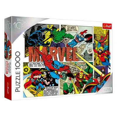 TREFL Puzzle Disney 100 let: Neporazitelní Avengers 1000 dílků