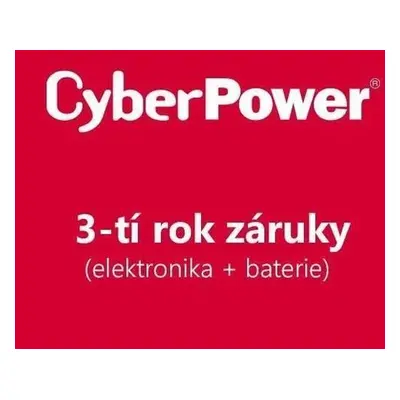 CyberPower 3-tí rok záruky pro OLS6000ERTXL3U, EXW3Y0160