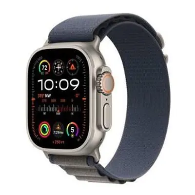 Apple Watch Ultra 2 49mm titanová s modrým alpským tahem S