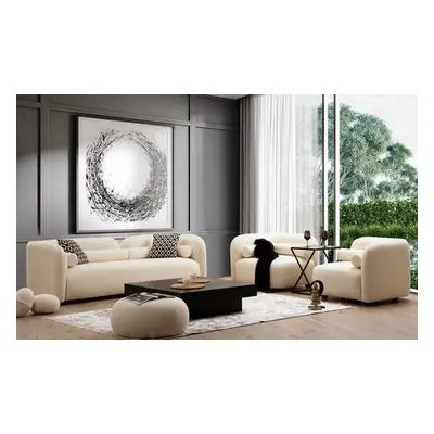 Atelier del Sofa 2-Seat Sofa Victoria Bouclette - Cream