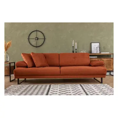 Atelier del Sofa 3-Seat Sofa-Bed Mustang - Orange