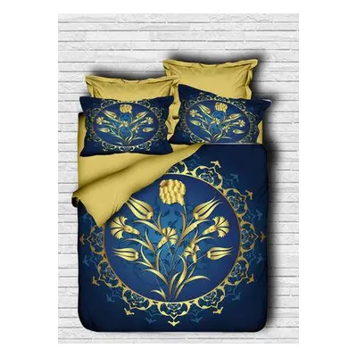 L'essentiel Maison Single Quilt Cover Set 140 GoldBlue