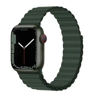 Devia remienok Deluxe Series Sport3 Silicone Magnet Band 40/41mm - Sequoia