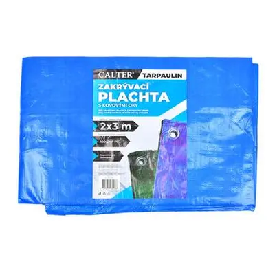 Krycí nepromokavá plachta 2x3m, 100g/m2, modrá