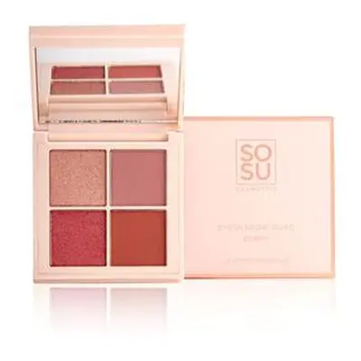 SOSU Cosmetics Paletka očních stínů Berry (Eyeshadow Quad) 4,8 g