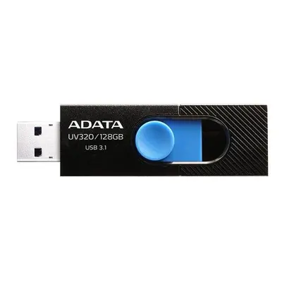 ADATA Flash disk UV320 32GB / USB 3.1 / černo-modrá, AUV320-32G-RBKBL