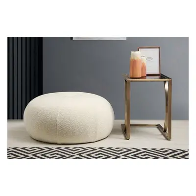 Atelier del Sofa Pouffe Tina - Bouclet White