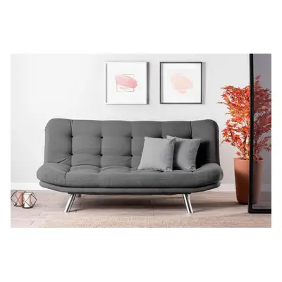 Atelier del Sofa 3-Seat Sofa-Bed Misa Sofabed - Grey