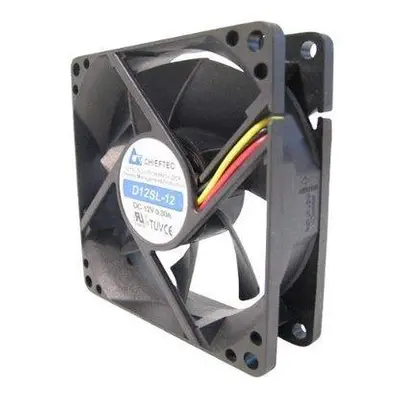 Chieftec AF-1225PWM ventilátor do PC skříně - 120x120x25mm - 4 pin PWM/Molex, AF-1225PWM