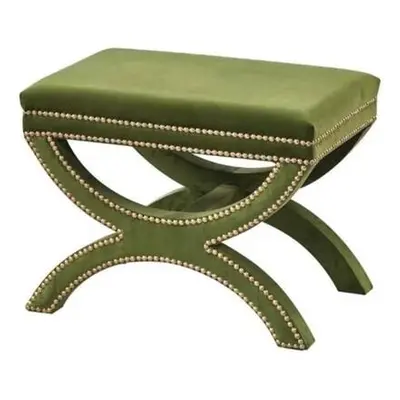 Hanah Home Pouffe Felice Halka Pouffe 60 - Green