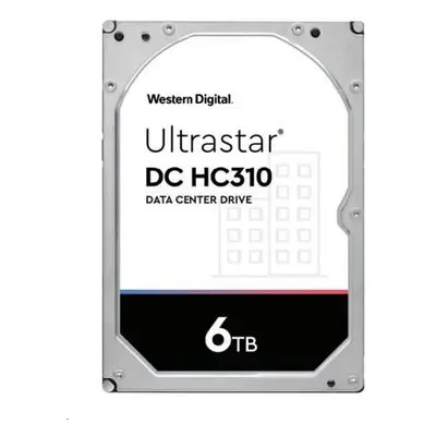 Western Digital Ultrastar HDD 6TB (HUS726T6TAL5201) DC HC310 3.5in 26.1MM 256MB 7200RPM SAS 512E