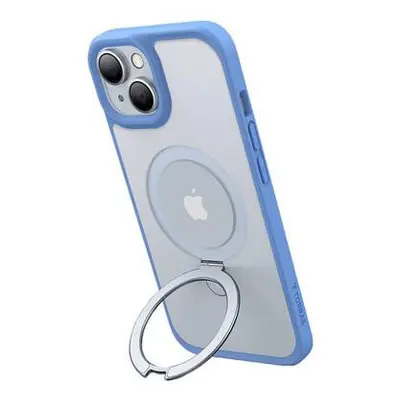 Pouzdro na telefon Torras Ostand Matte pro iPhone 15 (navy blue)